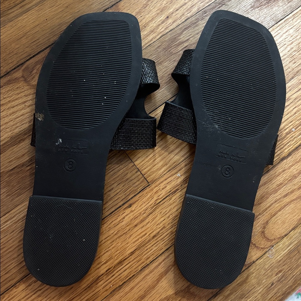 Women’s Black Nicole Miller New York Sandals - Picture 4 of 5